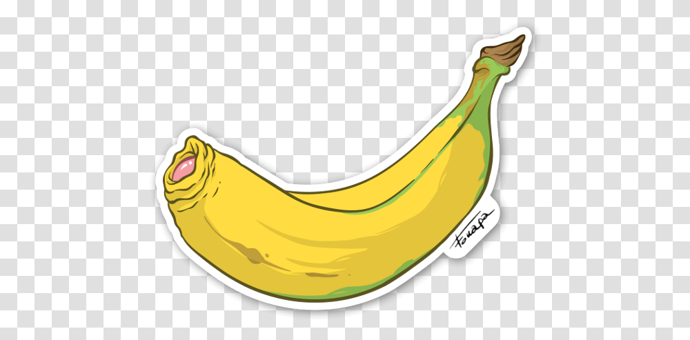 Banana Stickerapp Banana Stickers, Fruit, Plant, Food Transparent Png