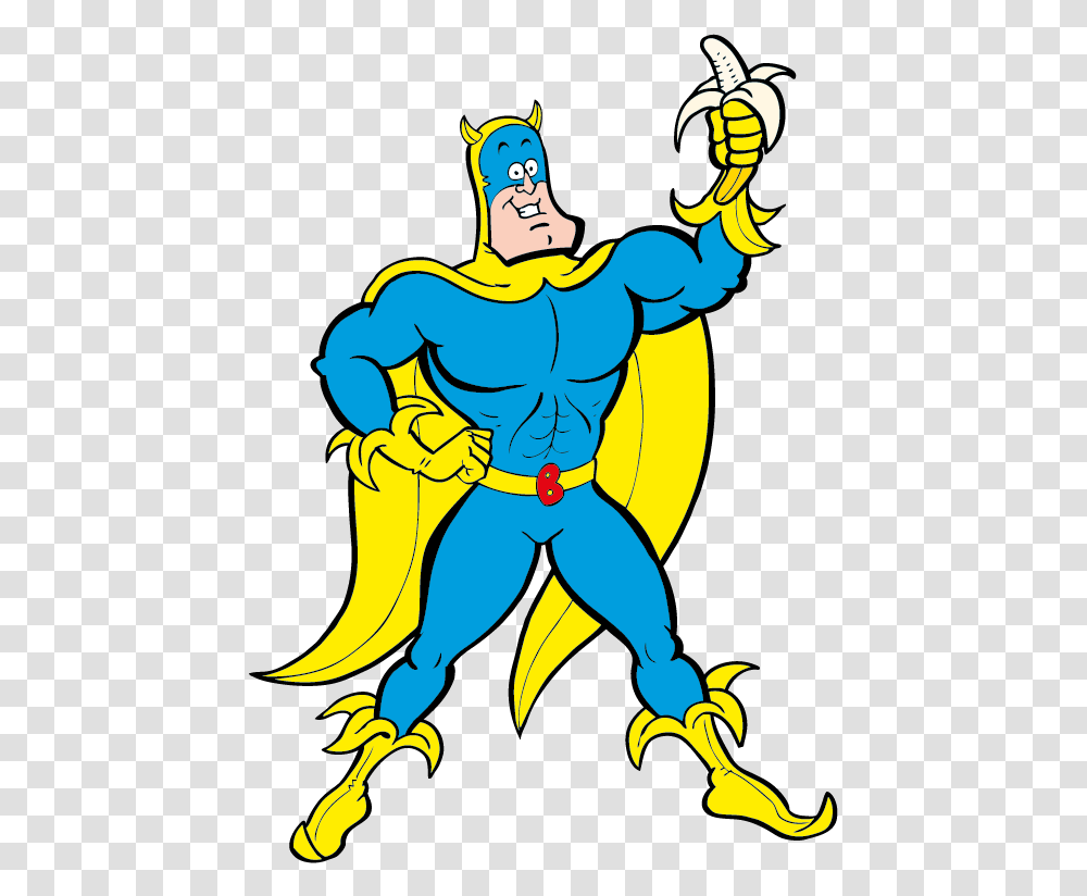 Banana Superhero, Hand, Person, Human Transparent Png