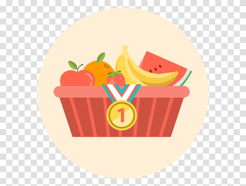 Banana, Sweets, Food, Confectionery, Basket Transparent Png