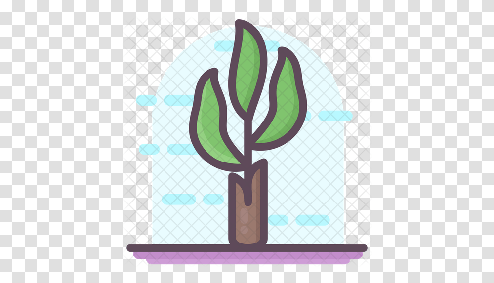Banana Tree Icon Illustration, Plant, Building, Architecture Transparent Png