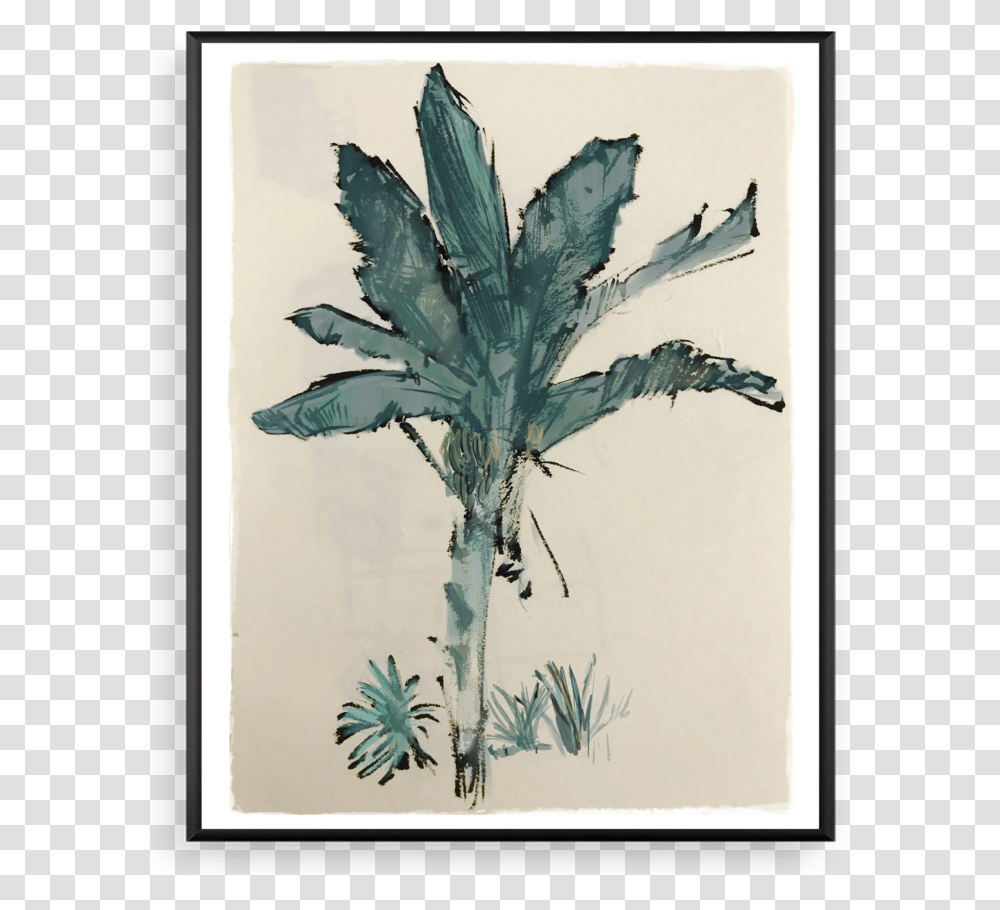 Banana Tree Rylander Co Visual Arts, Plant, Leaf, Canvas, Flower Transparent Png