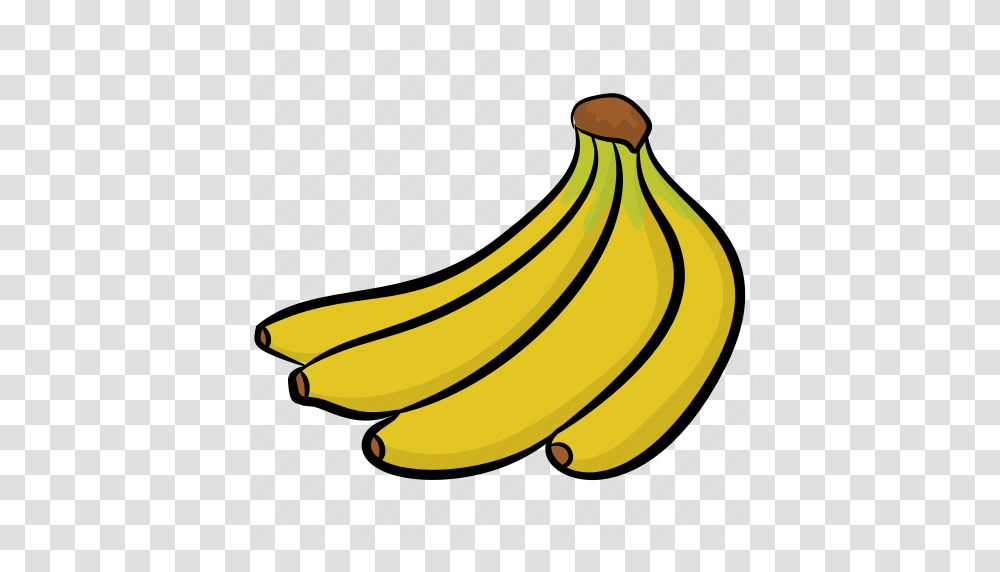 Bananas Bunch Of Bananas Food Fruit Healthy Diet Icon, Plant, Bird, Animal Transparent Png