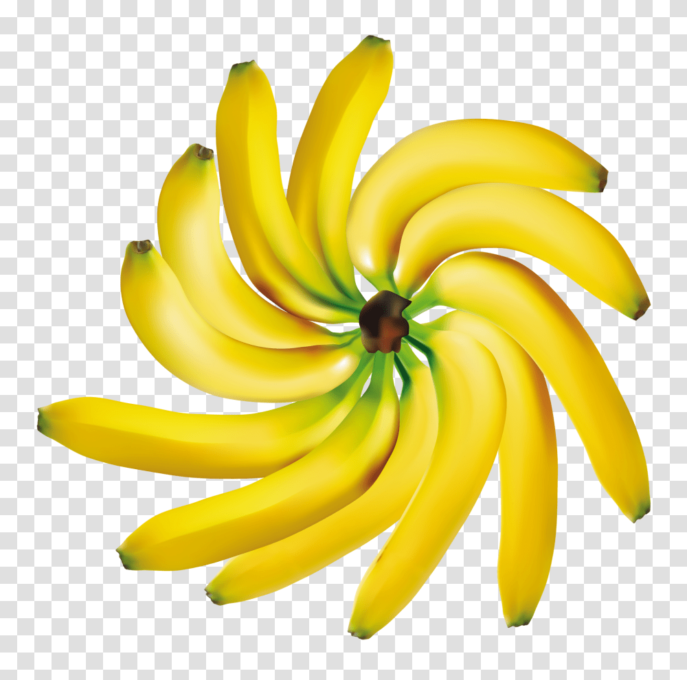 Bananas Decoration Clipart, Plant, Fruit, Food Transparent Png