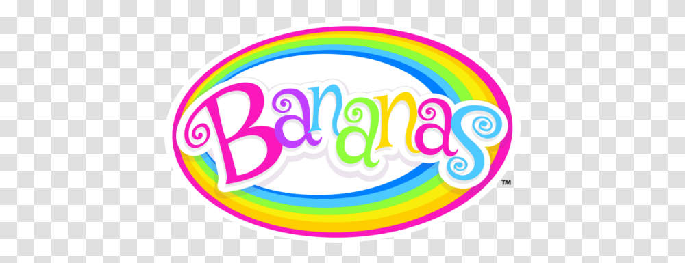 Bananas Distributed By Big Balloon Bananas Toy Logo, Text, Graphics, Art, Label Transparent Png