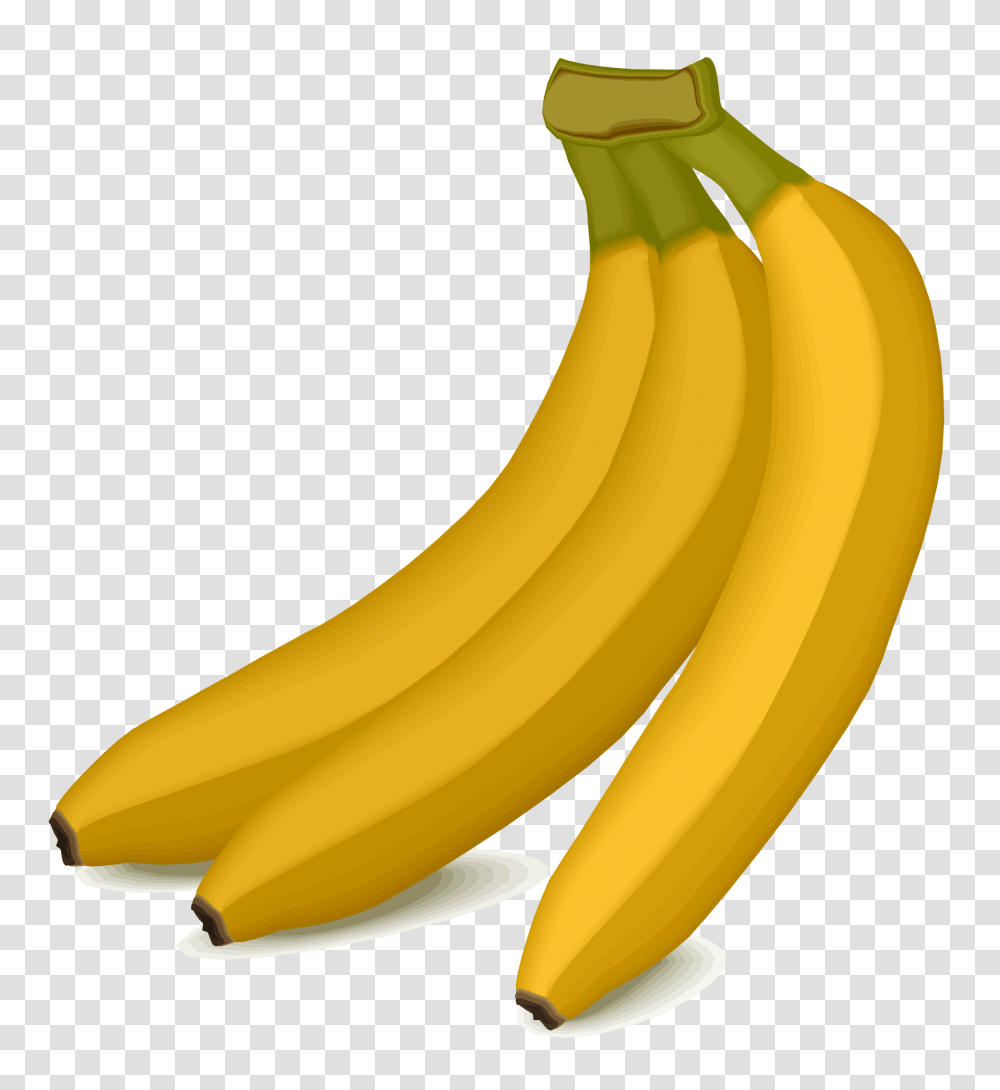 Bananas, Fruit, Plant, Food, Peel Transparent Png