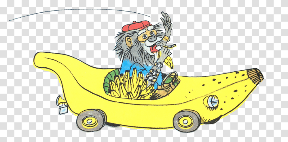 Bananas Gorilla2 Cartoon, Plant, Vehicle, Transportation, Automobile Transparent Png