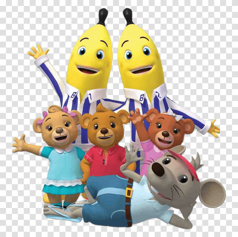 Bananas In Pyjamas And Friends Bananas In Pajamas New, Person, Human, People, Toy Transparent Png