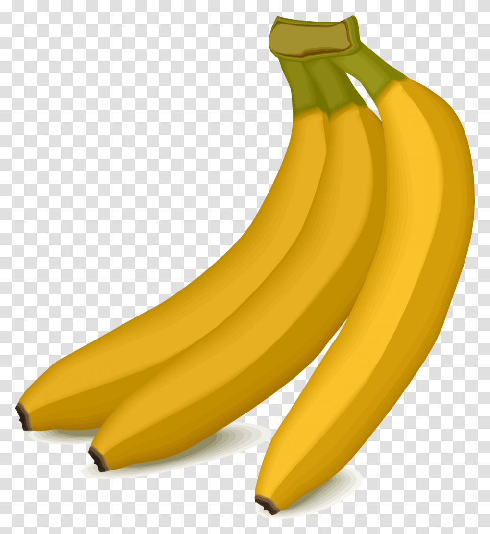 Bananas Things That Start With The Letter B, Fruit, Plant, Food, Peel Transparent Png
