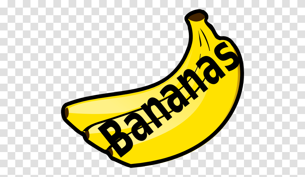 Bananas With Spelling Clip Art, Plant, Fruit, Food Transparent Png