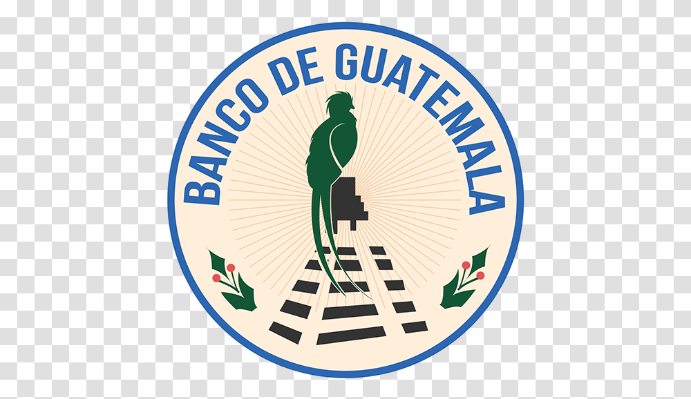 Banco De Guatemala Logo Redesign Emblem, Symbol, Trademark, Badge, Bird Transparent Png