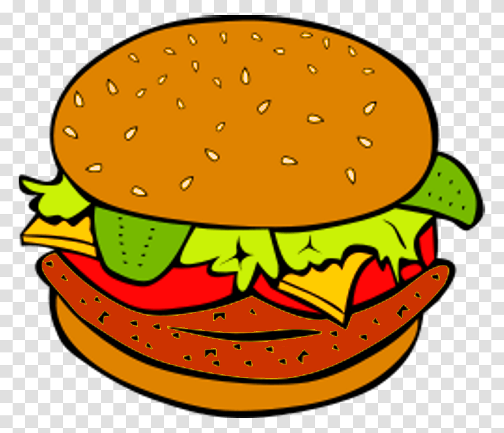 Band Aid Clip Art Free, Burger, Food Transparent Png