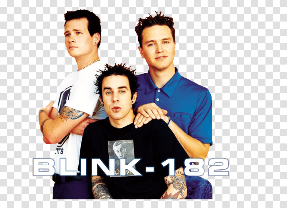 Band Blink 182 And Tom Image Blink 182 Early Days, Person, Skin, Sleeve Transparent Png