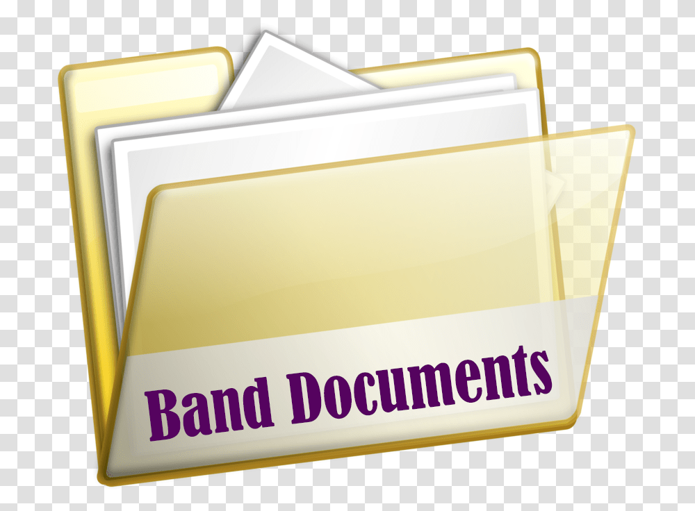 Band Documents Paper, Box, File Binder, File Folder Transparent Png