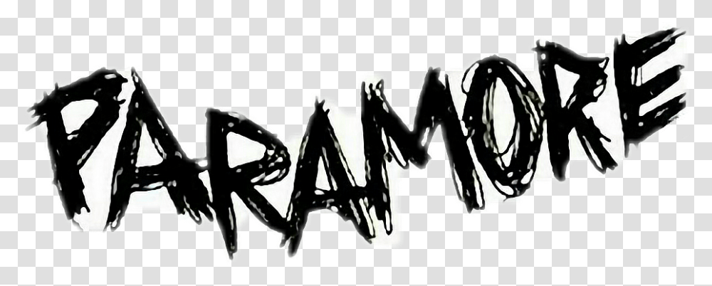 Band Paramore Music Love Sticker Paramore Brand New Eyes, Text, Person, Stencil, Alphabet Transparent Png