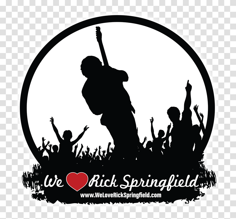 Band Silhouette Music Band Logo, Person, Human, Crowd, Stencil Transparent Png