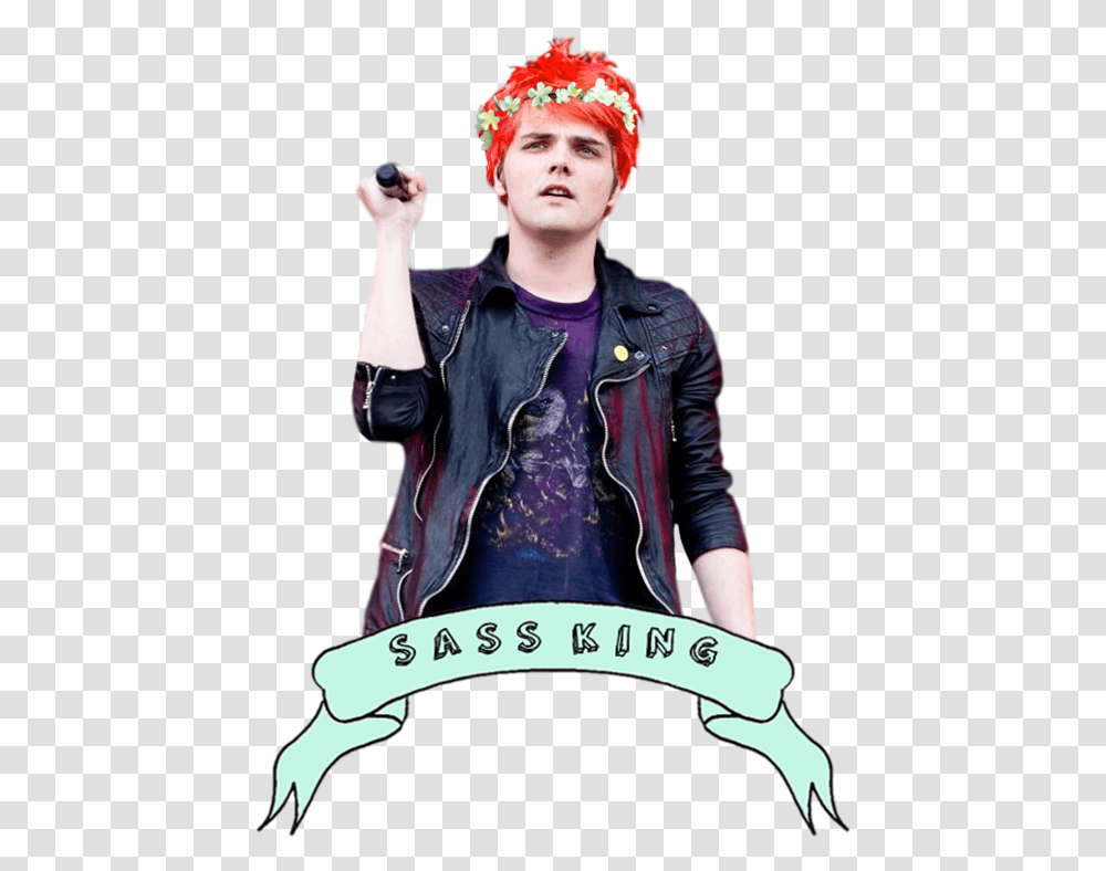 Band Stickers My Chemical Romance Gerard Way Image Gerard Way, Person, Sleeve, Performer Transparent Png