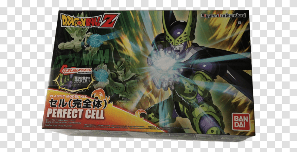 Bandai Figure Rise Standard Perfect Cell Model Kit Dragon Cell Figure Rise Standard, Overwatch, Poster, Advertisement Transparent Png
