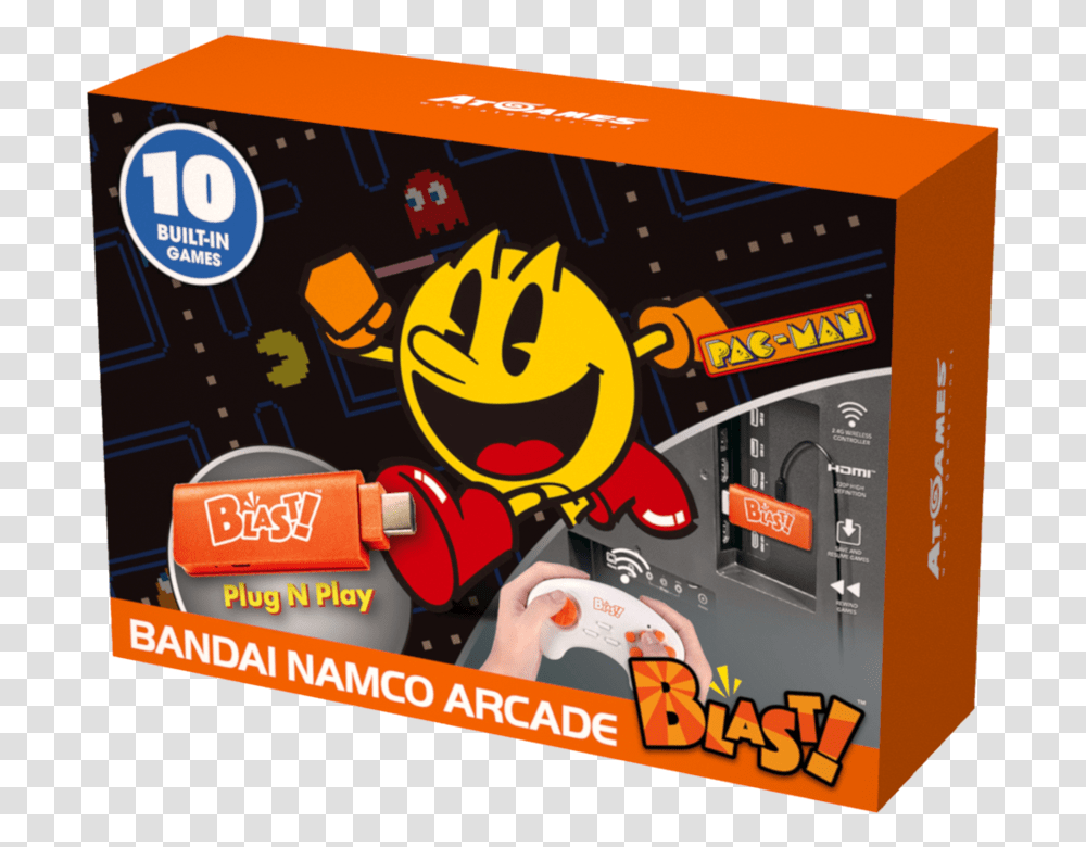 Bandai Namco Arcade Blast, Pac Man Transparent Png