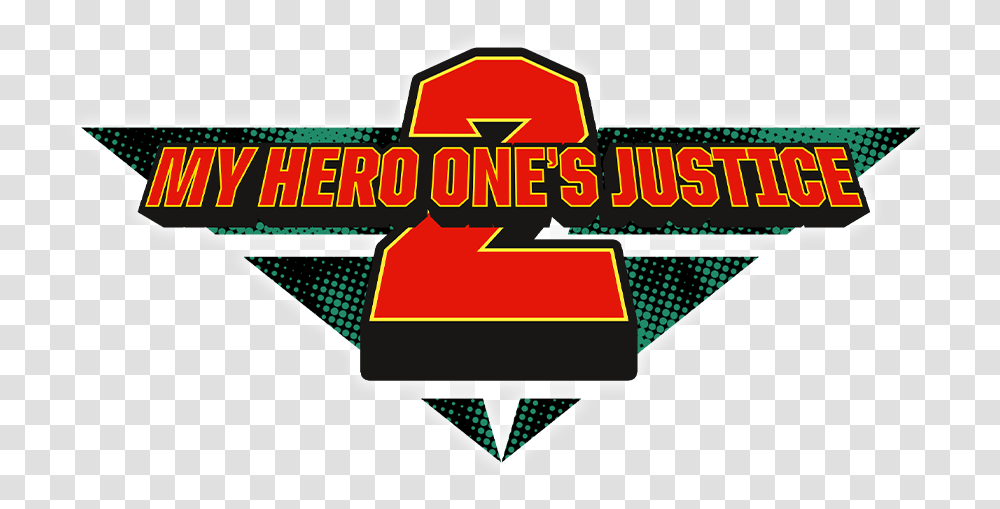 Bandai Namco Entertainment America Games My Hero One's My Hero Justice 2 Logo, Symbol, Label, Text, Urban Transparent Png