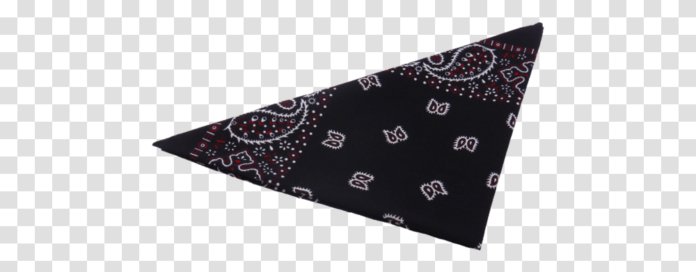 Bandana Paisley Black White Broadcloth, Clothing, Apparel, Headband, Hat Transparent Png