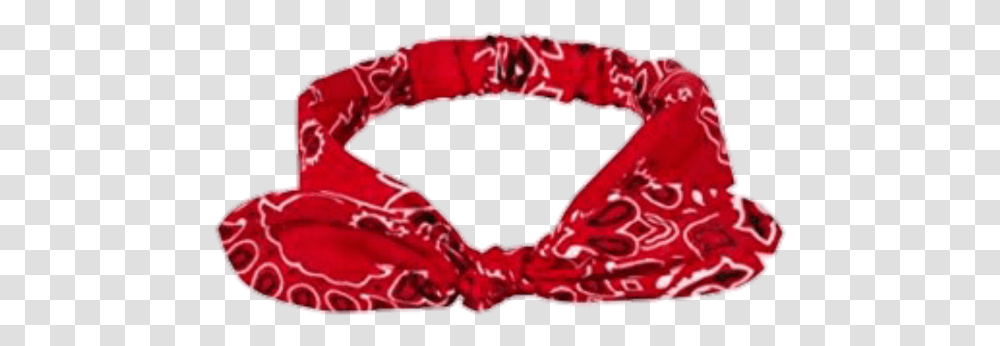 Bandana Red Headband, Apparel, Hat Transparent Png