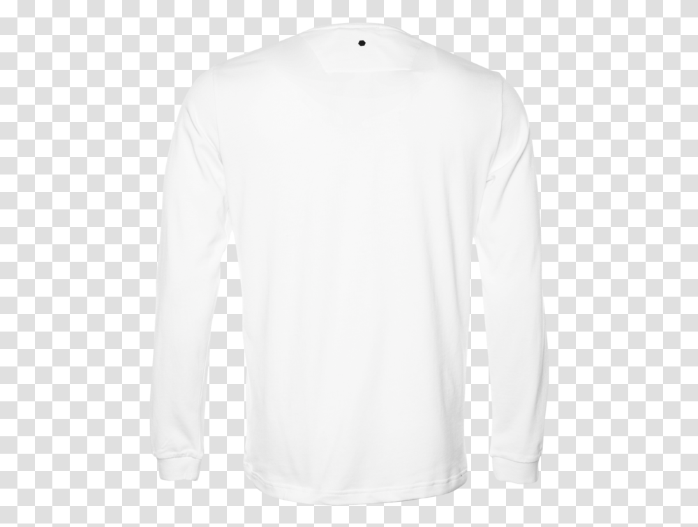 Bandana T Shirt BackAlt Bandana T Shirt BackTitle White Plain Hoodie, Sleeve, Apparel, Long Sleeve Transparent Png