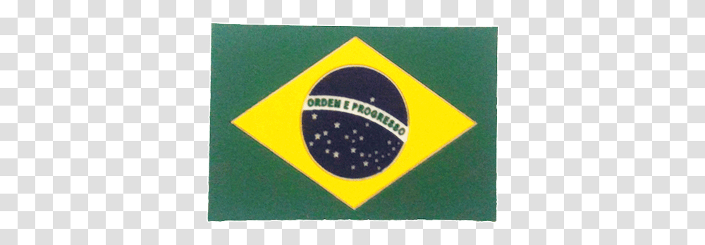 Bandeira Do Brasil Emborrachada Sem Costura Brazil Flag, Label, Logo Transparent Png