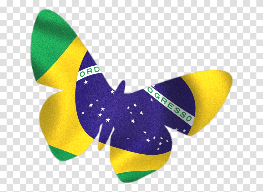 Bandeira Do Brasil Estilizada Em Flag Of Brazil, Sock, Shoe, Footwear Transparent Png