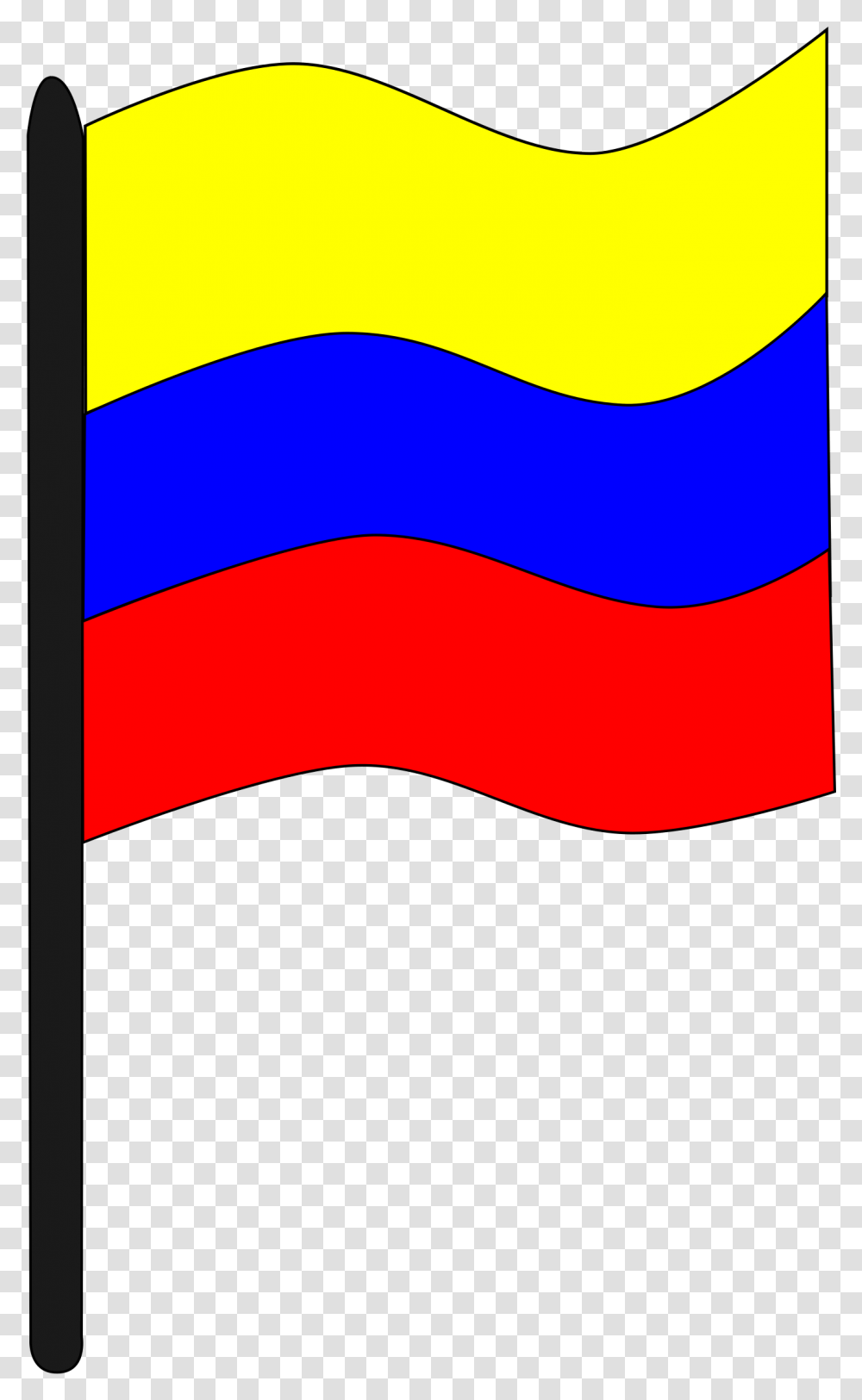 Bandera Colombiana Flag Transparent Png