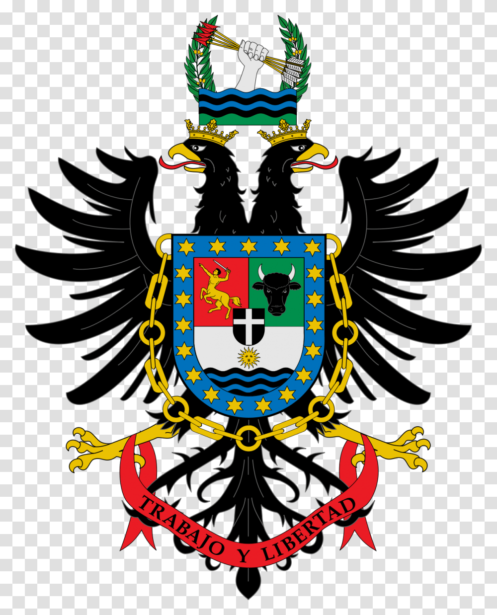 Bandera De Colombia House Of Hohenzollern Habsburg, Emblem, Armor Transparent Png