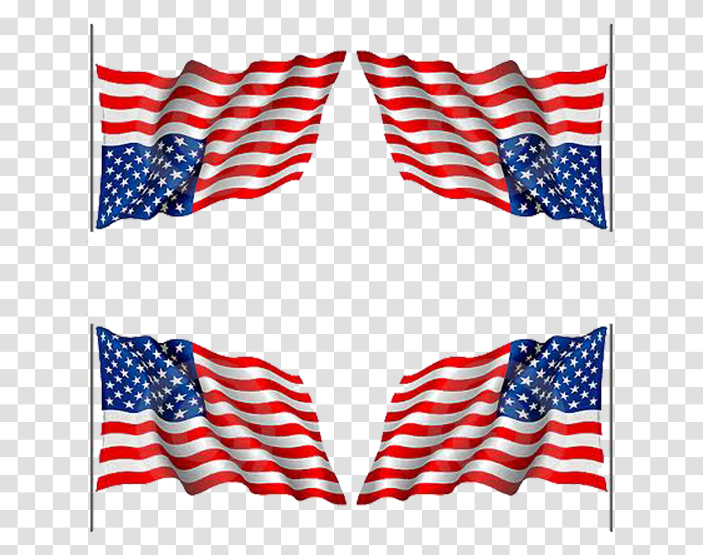 Bandera De Estados Unidos Oleando Download Us Flag Waving, American Flag, Star Symbol Transparent Png