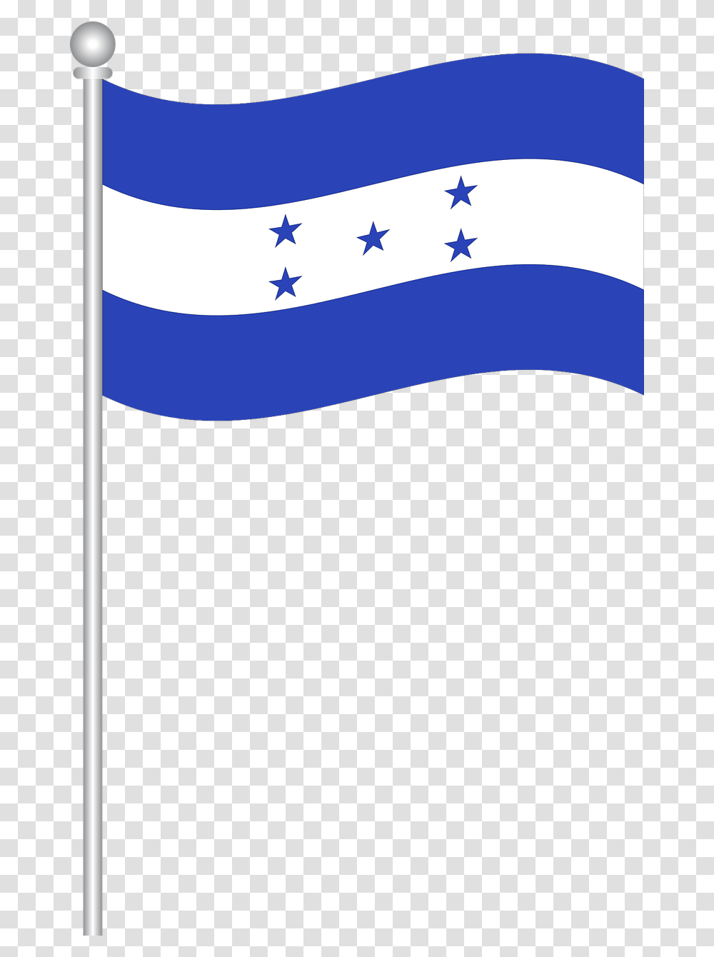 Bandera De Honduras Dibujo, Flag, American Flag Transparent Png