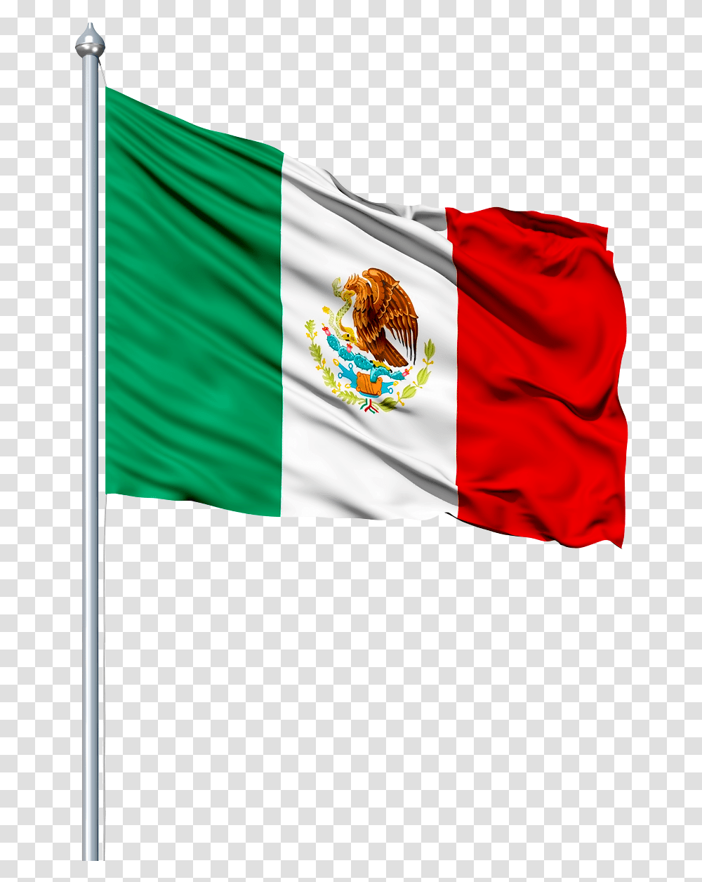 Bandera De Mexico Flag, American Flag Transparent Png