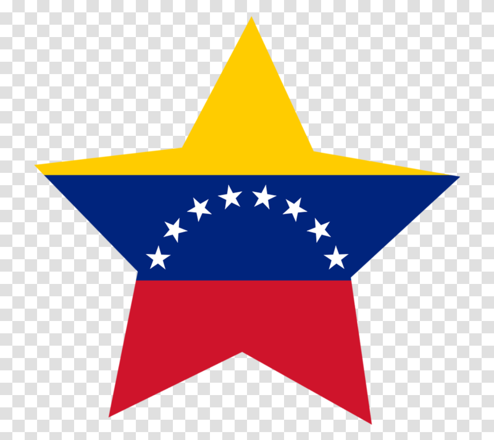 Bandera De Venezuela Estrella De La Bandera De Venezuela, Star Symbol Transparent Png