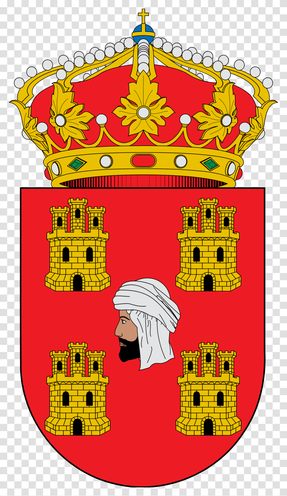 Bandera Y Escudo De Murcia, Crown, Jewelry, Accessories, Accessory Transparent Png