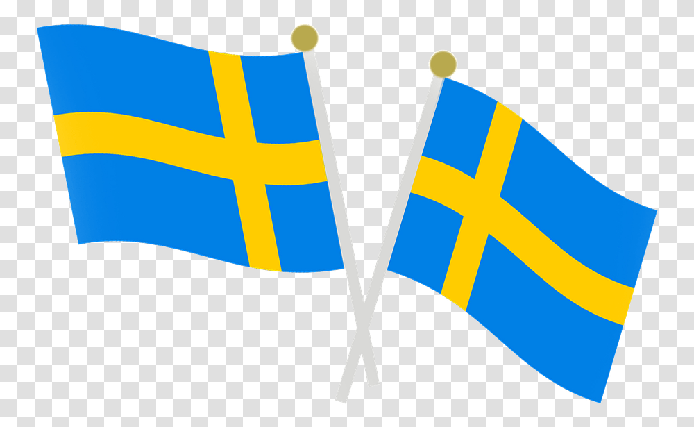 Banderas Asta De La Bandera Bandern Bandera Sueca Swedish Flag Background, Label, Gold Transparent Png