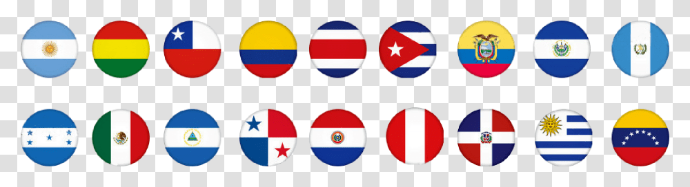 Banderas De Latinoamerica En, Logo, Sphere Transparent Png