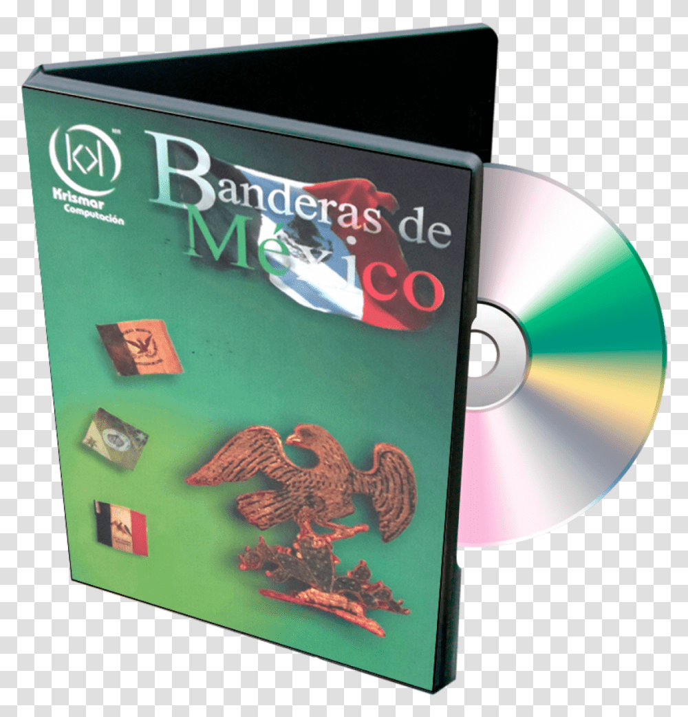 Banderas De Mxico Uso Educativo Del Cd Rom, Disk, Dvd, Bird, Animal Transparent Png