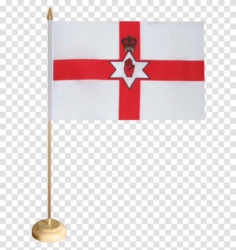 Bandiera Da Tavolo Irlanda Del Nord Flag, American Flag, Star Symbol, Military Uniform Transparent Png