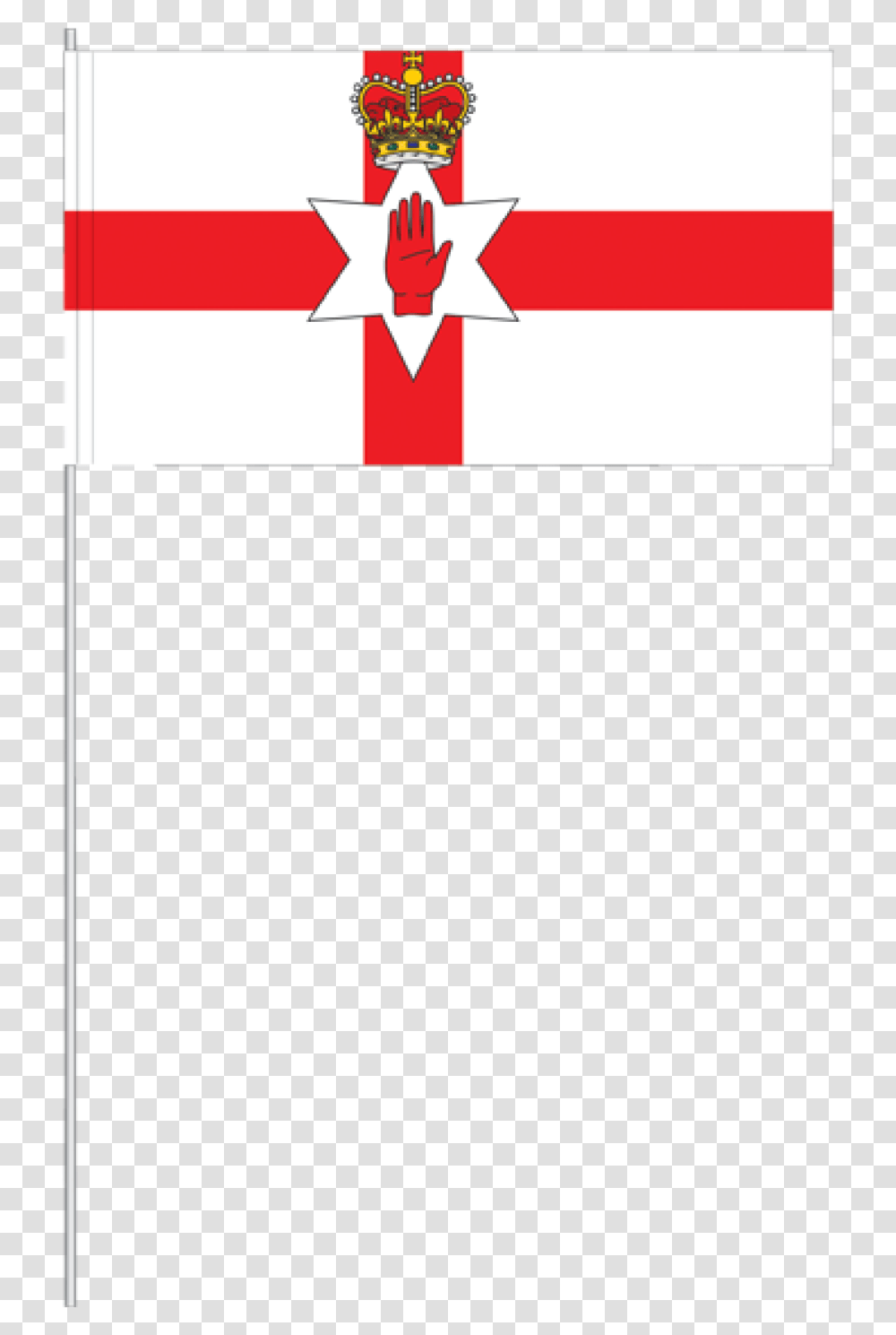 Bandiera Di Carta Irlanda Del Nord Northern Ireland Flag, American Flag, Star Symbol Transparent Png