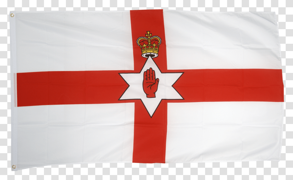 Bandiera Irlanda Del Nord Northern Irish Flag, Logo, Trademark, Star Symbol Transparent Png