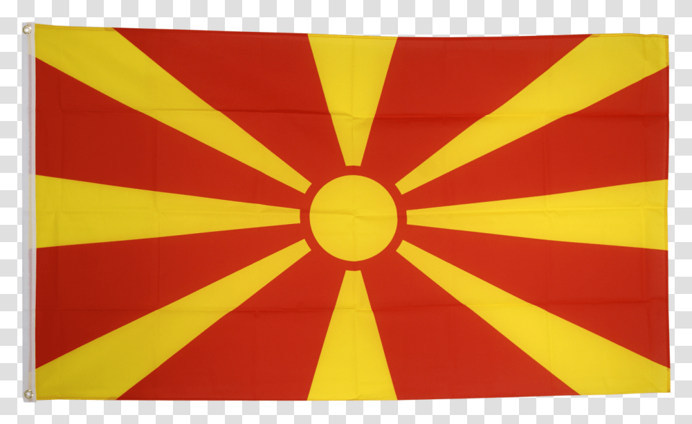 Bandiera Macedonia Del Nord Macedonia Flag, Vehicle, Transportation, Logo Transparent Png
