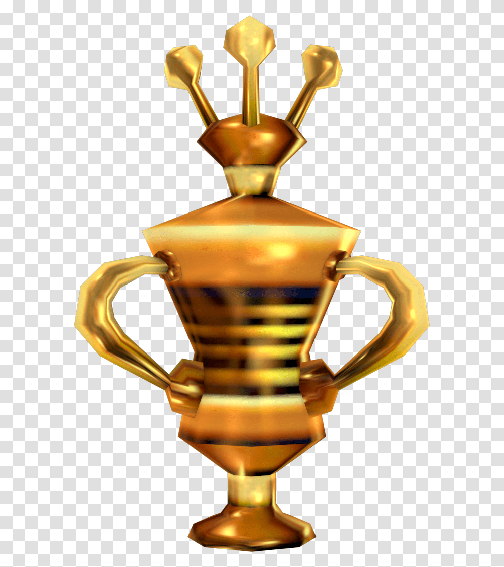 Bandipedia Crash Team Racing Nitro Fueled Trophy, Lamp, Gold, Gold Medal Transparent Png