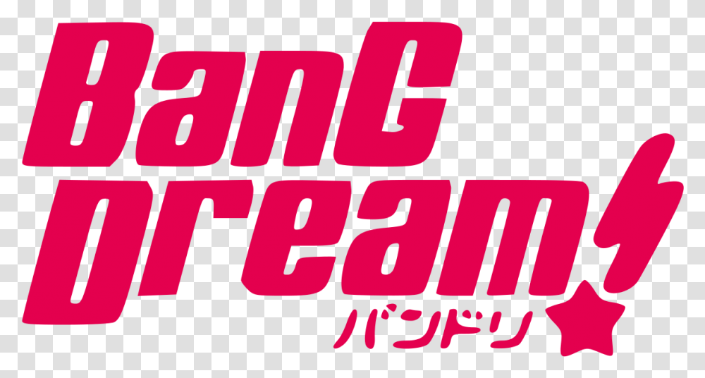 Bang Bang Dream Logo, Text, Word, Alphabet, Symbol Transparent Png
