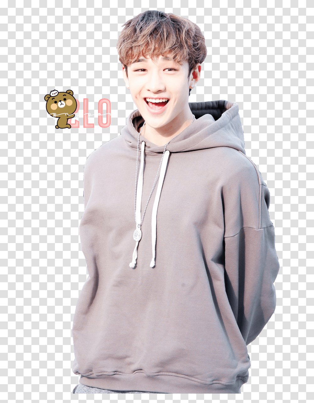 Bang Chan And Kids Image Hoodie, Apparel, Sweatshirt, Sweater Transparent Png