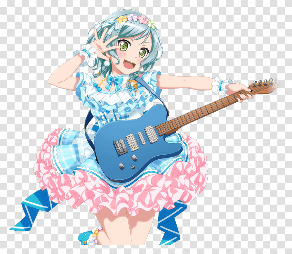 Bang Dream Wikia, Guitar, Leisure Activities, Musical Instrument, Person Transparent Png