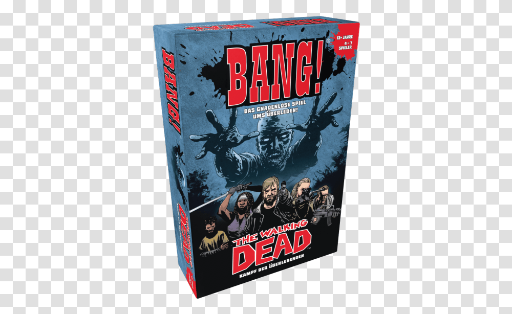 Bang Walking Dead Card Game, Person, Human, Poster, Advertisement Transparent Png