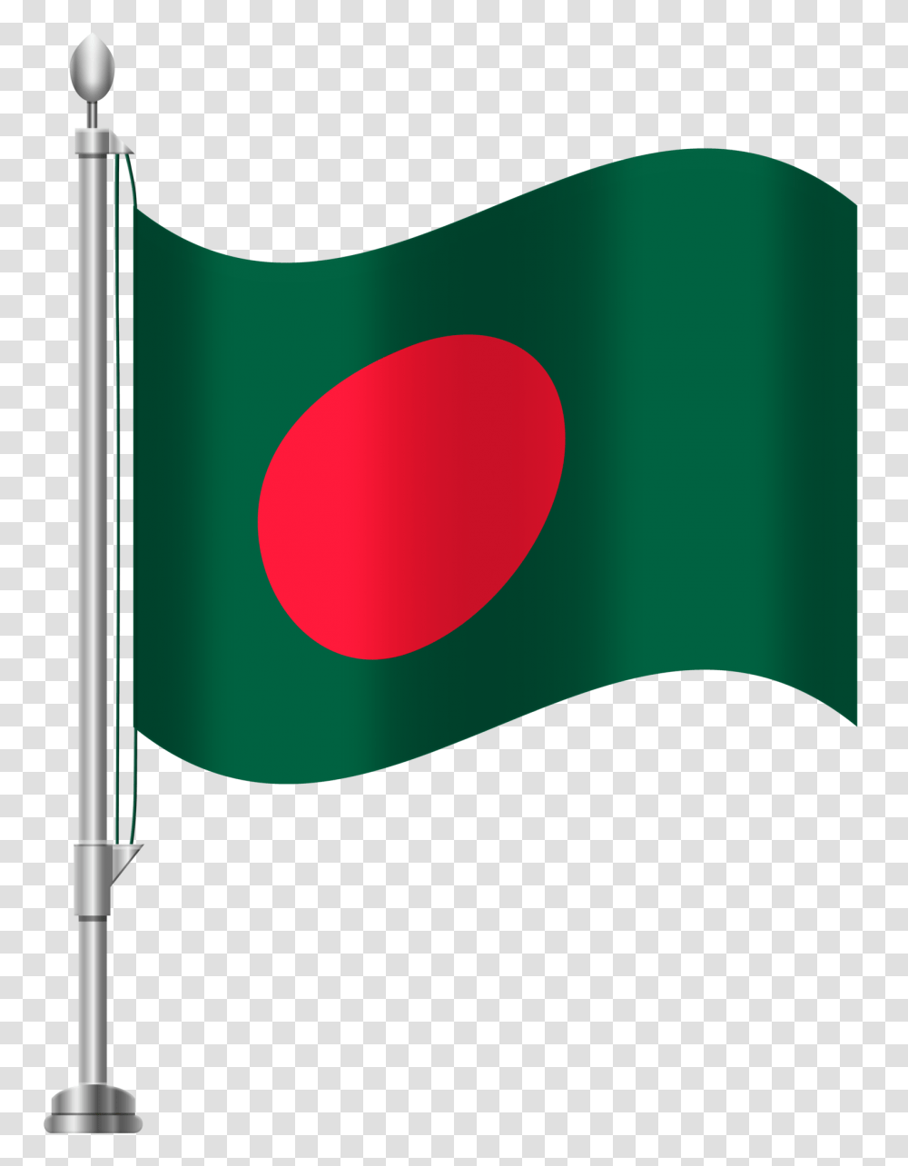 Bangladesh Flag Clip Art, Light Transparent Png