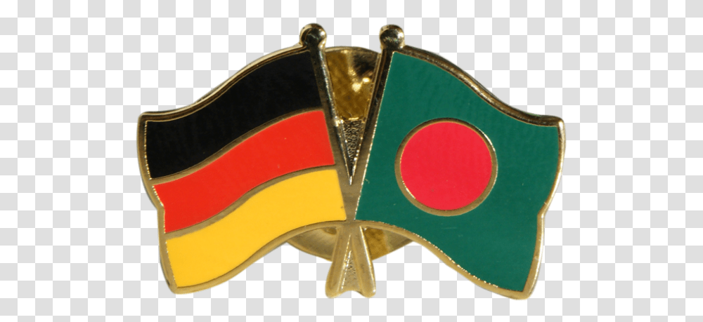 Bangladesh Friendship Flag Pin Badge Deutschland Hongkong, Logo, Trademark, Emblem Transparent Png