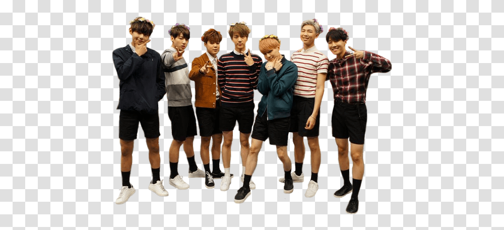 Bangtan For Funproof Boys Group Of Boys, Person, Shorts, Shoe Transparent Png